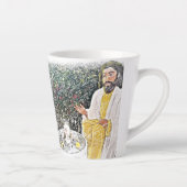 Tasse Latte Jésus et moi avec café ou thé (Droite)