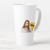 Tasse Latte Jésus J'Ai Vu Ça (Angle droit)