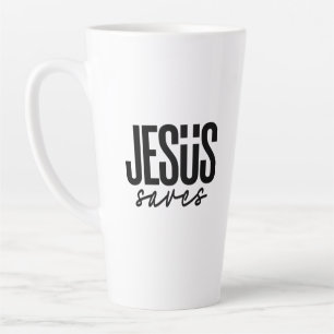 TASSE LATTE JÉSUS SAUVE