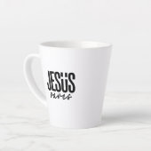 TASSE LATTE JÉSUS SAUVE (Angle gauche)