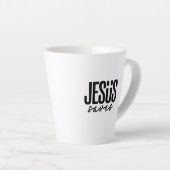 TASSE LATTE JÉSUS SAUVE (Angle droit)