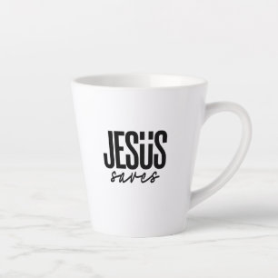 TASSE LATTE JÉSUS SAUVE