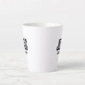 TASSE LATTE JÉSUS SAUVE (Devant)