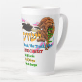 Tasse Latte Jesus The Way ,The Truth. Life! Lion Of Judah (Angle droit)