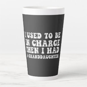Tasse Latte J'étais responsable puis j'ai eu une fille