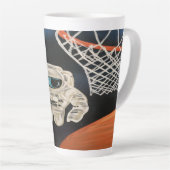 Tasse Latte Jeux spatiaux (Angle droit)