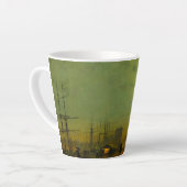 Tasse Latte John Atkinson Grimshaw Quais de Glasgow (Angle gauche)
