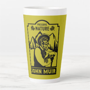 Tasse Latte John Muir Conservateur américain