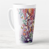 Tasse Latte Joie De La Vie (Angle gauche)