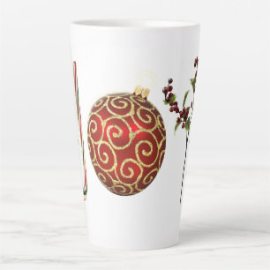 Tasse Latte Joie personnalisée sucre de canne ornement saint