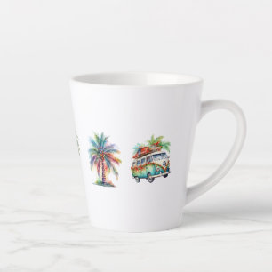 Tasse Latte Joie tropicale