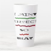 TASSE LATTE JOKE MESSAGE SUR ÊTRE LE MEILLEUR (Devant)