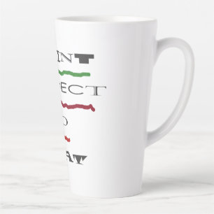 TASSE LATTE JOKE MESSAGE SUR ÊTRE LE MEILLEUR