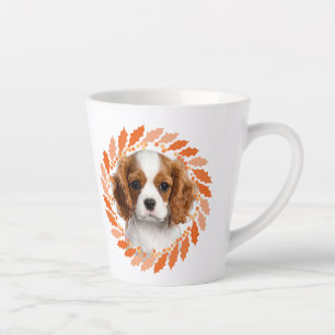 Tasse Latte Joli Cavalier Orange Pastel Noël Personnalisé