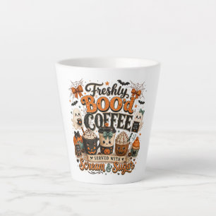 Tasse Latte Joli Fantôme Amoureux du Café Halloween ÉpoUVantab