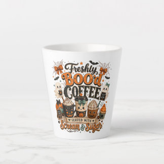 Tasse Latte Joli Fantôme Amoureux du Café Halloween ÉpoUVantab
