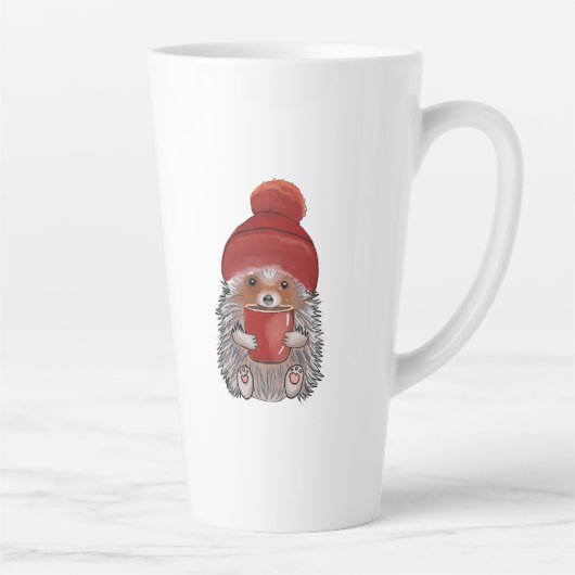 Tasse Latte Joli hérisson (Droite)