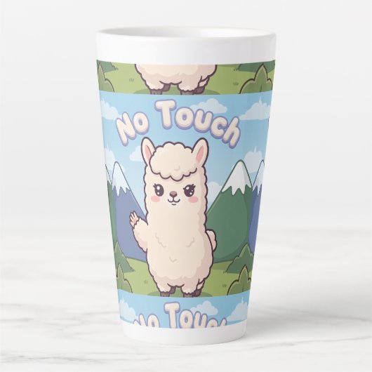 Tasse Latte Joli lama  (Devant)