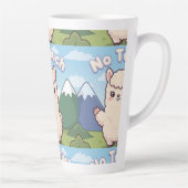 Tasse Latte Joli lama  (Droite)