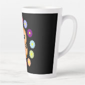 Tasse Latte Jolie Chouette Cute Kawaii Illustration de dessin  (Droite)