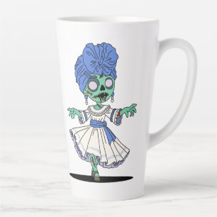 Tasse Latte Jolie Cubaine Zombie