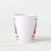 Tasse Latte Jolie Sloth Christmas Regarder (Devant)
