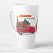 Tasse Latte Jolly Christmas Overloaded Truck (Angle gauche)