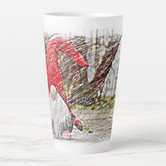 Tasse Latte Jolly Gnome Java (Devant)