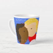 Tasse Latte Joshua et aliston (Angle gauche)