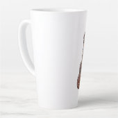 Tasse Latte Jouez à la guitare comme il n'y a pas de demain. v (Angle gauche)