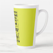 Tasse Latte Jour d'appréciation de l'employé (Droite)