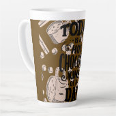 Tasse Latte Jour de Chocolat Chaud (Angle gauche)