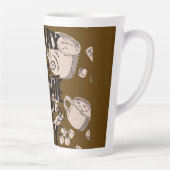 Tasse Latte Jour de Chocolat Chaud (Droite)