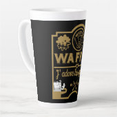 Tasse Latte Jour des gaufres (Angle gauche)