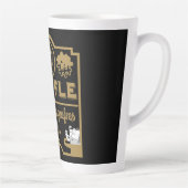 Tasse Latte Jour des gaufres (Droite)