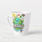 Tasse Latte Jour des terres tous les jours (Angle gauche)