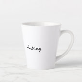 Tasse Latte Jour des Valentines du meilleur mari (Droite)