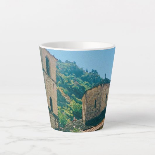 Tasse Latte Jour d'été à Kotor - Monténégro (Devant)