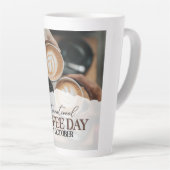 Tasse Latte Journée internationale du café+ (Angle droit)
