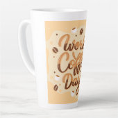 Tasse Latte Journée internationale du café (Angle gauche)