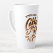 Tasse Latte Journée internationale du café (Angle gauche)