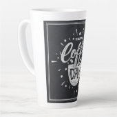 Tasse Latte Journée internationale du café (Angle gauche)