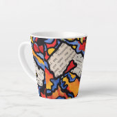 Tasse Latte Jours d'été (Angle gauche)
