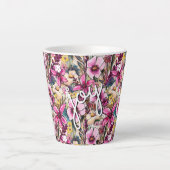 Tasse Latte Joy Floral (Devant)