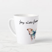 Tasse Latte Joy se lève du papillon Soul (Angle gauche)