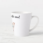 Tasse Latte Joy se lève du papillon Soul (Droite)