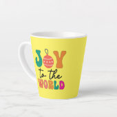 Tasse Latte Joy to The World - Christmas Design-50835 (Angle gauche)