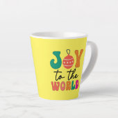 Tasse Latte Joy to The World - Christmas Design-50835 (Angle droit)