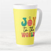 Tasse Latte Joy to The World - Christmas Design-50835 (Angle droit)