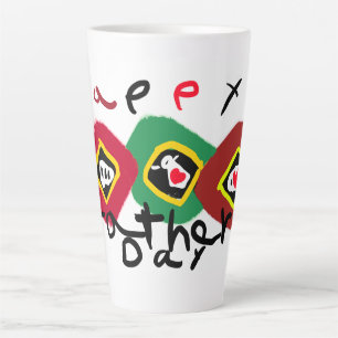 Tasse Latte Joyeuse fête des pères